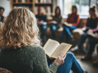 Lesekreis. Abbildung: Kilian, generiert mit KI / Adobe Stock