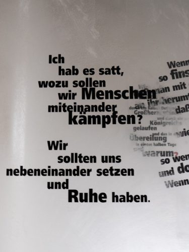 Ich habs satt ...