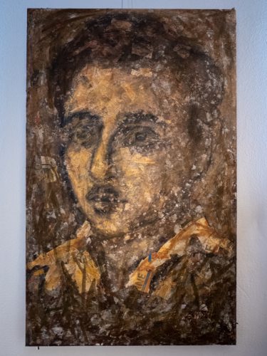 Georg Büchner - Collage von Zora Sadri. Leihgabe
