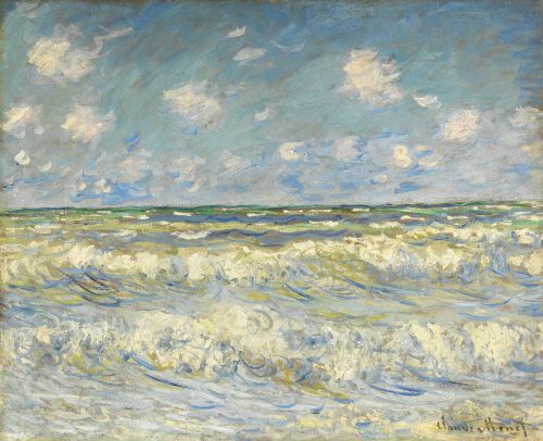 Claude Monet, Raue See, 1881